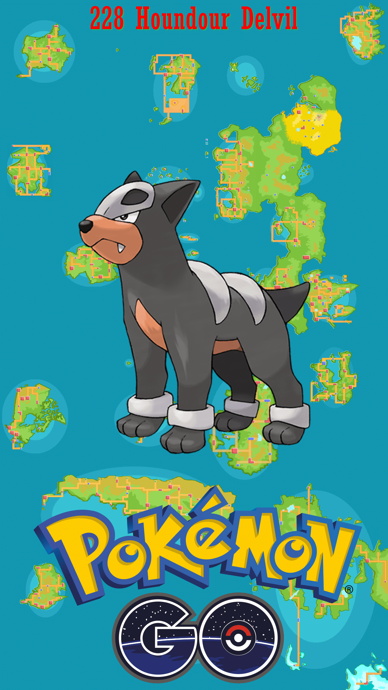 Houndour Hd Wallpapers