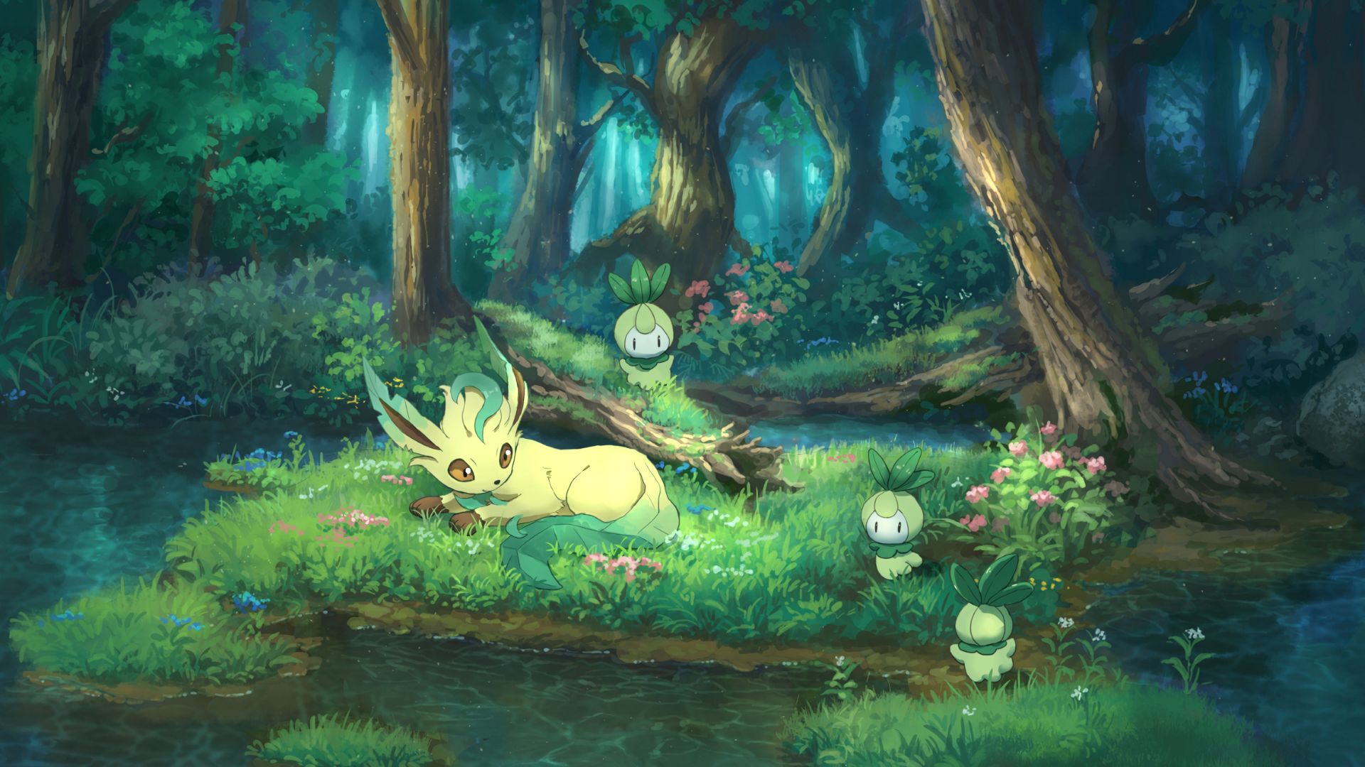 Leafeon Hd Wallpapers