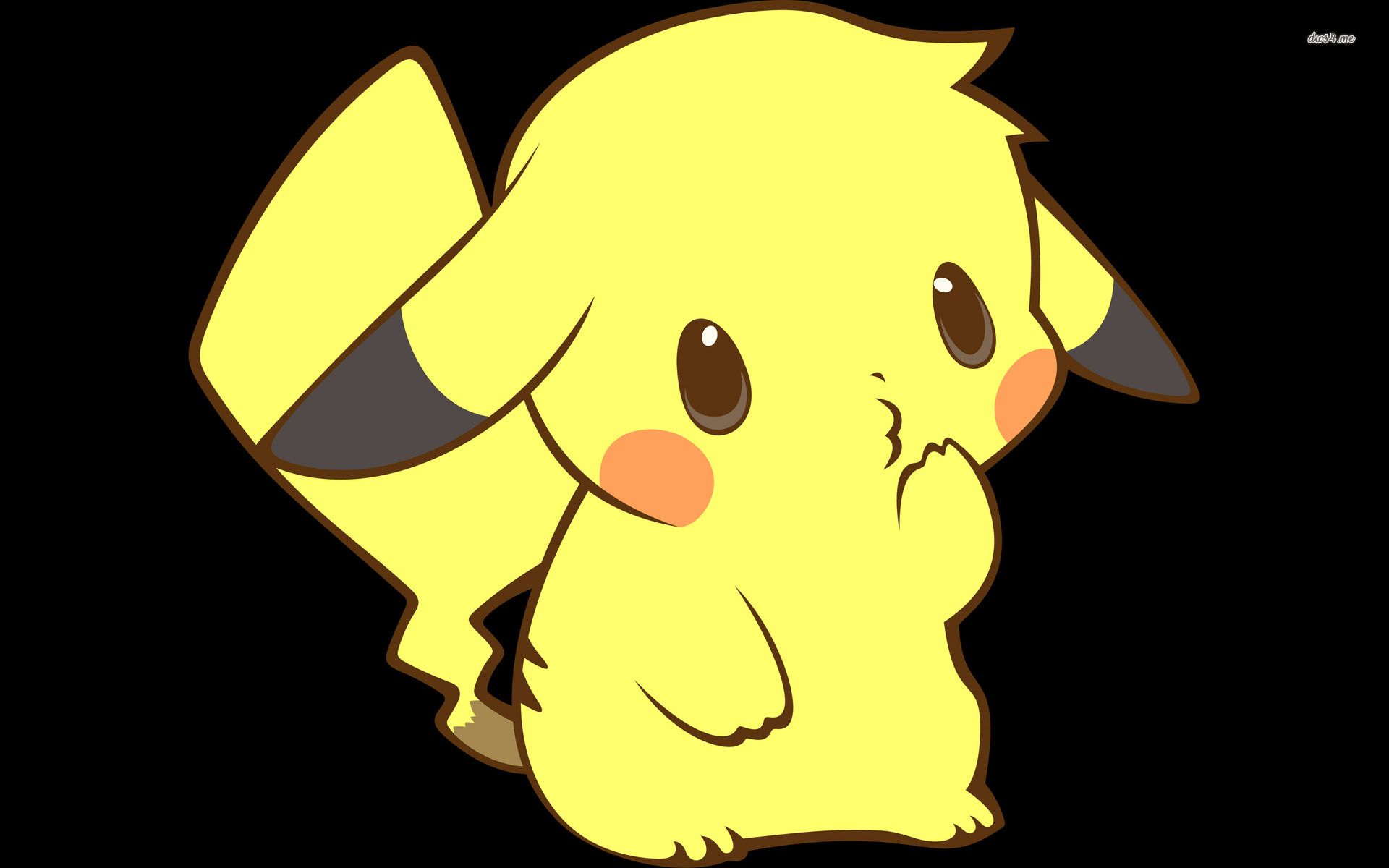 Pikachu Cute Chibi Wallpapers