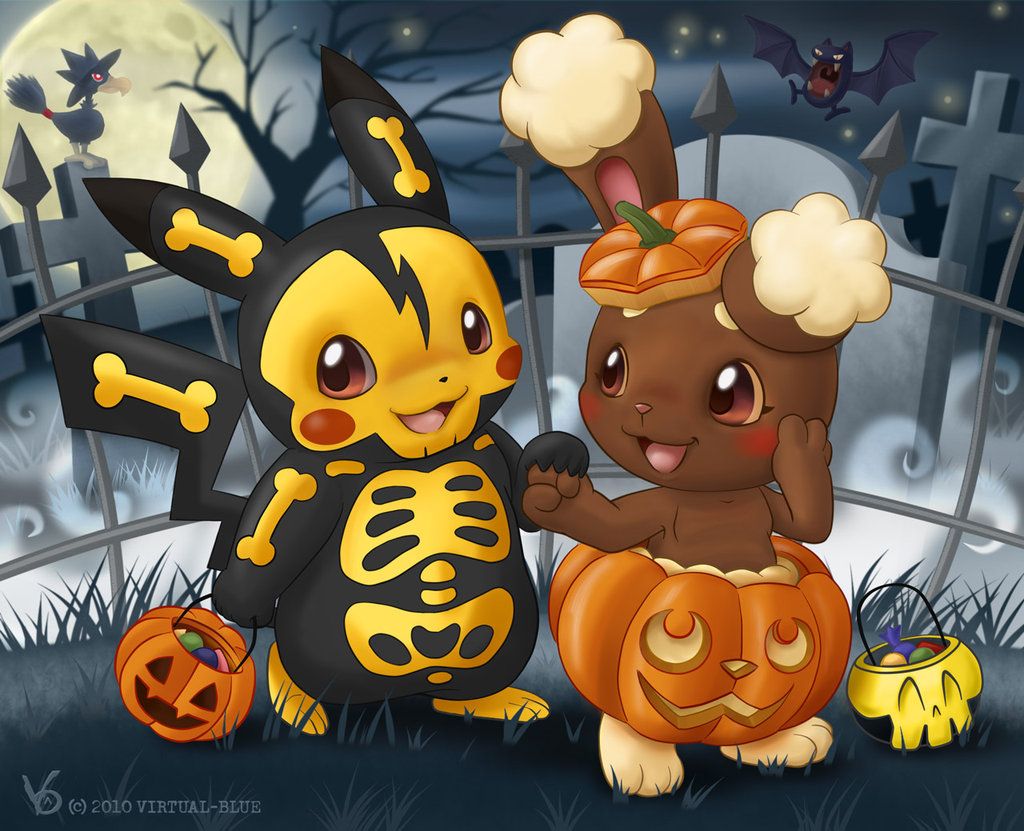 Pikachu Halloween Wallpapers