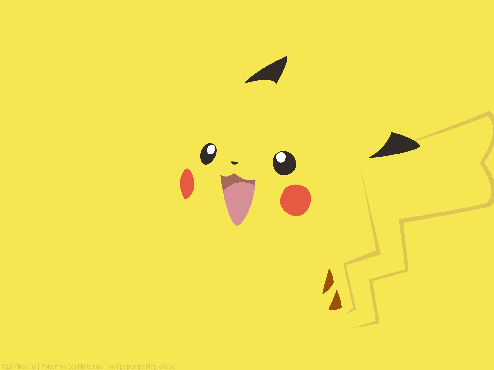 Pikachu Thunderbolt Wallpapers