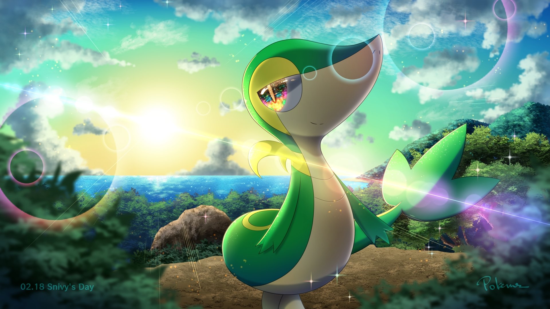 Snivy Hd Wallpapers