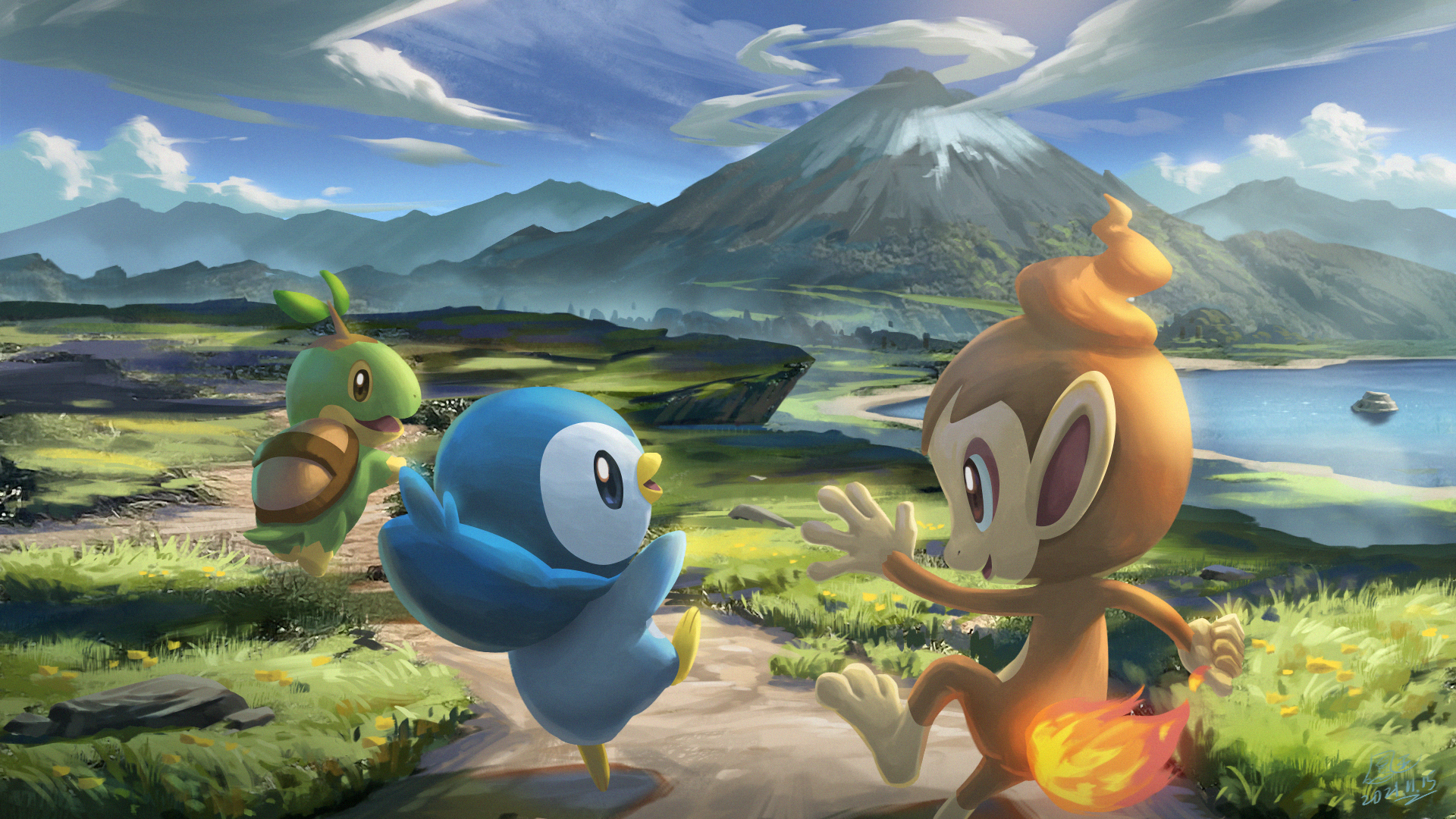 Turtwig Hd Wallpapers