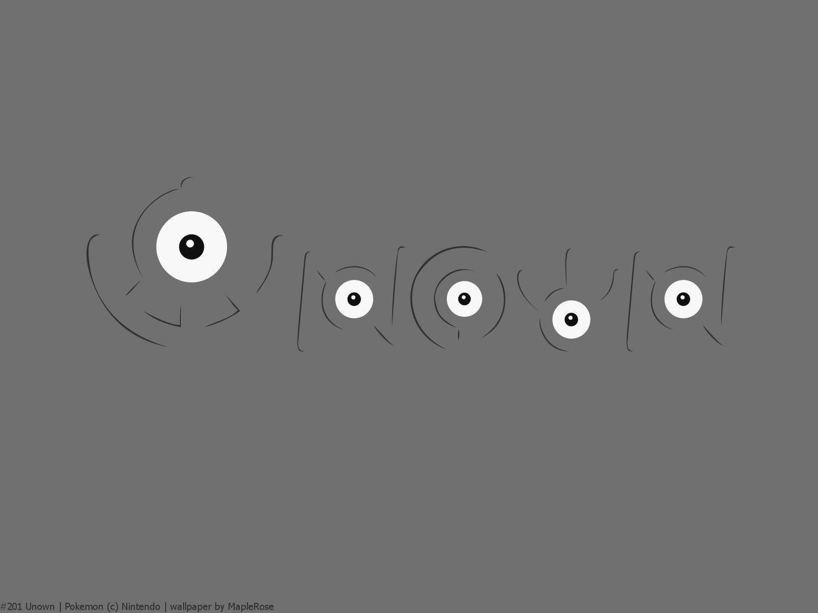 Unown Hd Wallpapers
