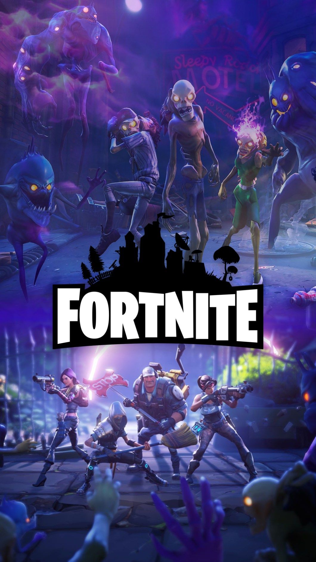 Abstrakt Fortnite Wallpapers