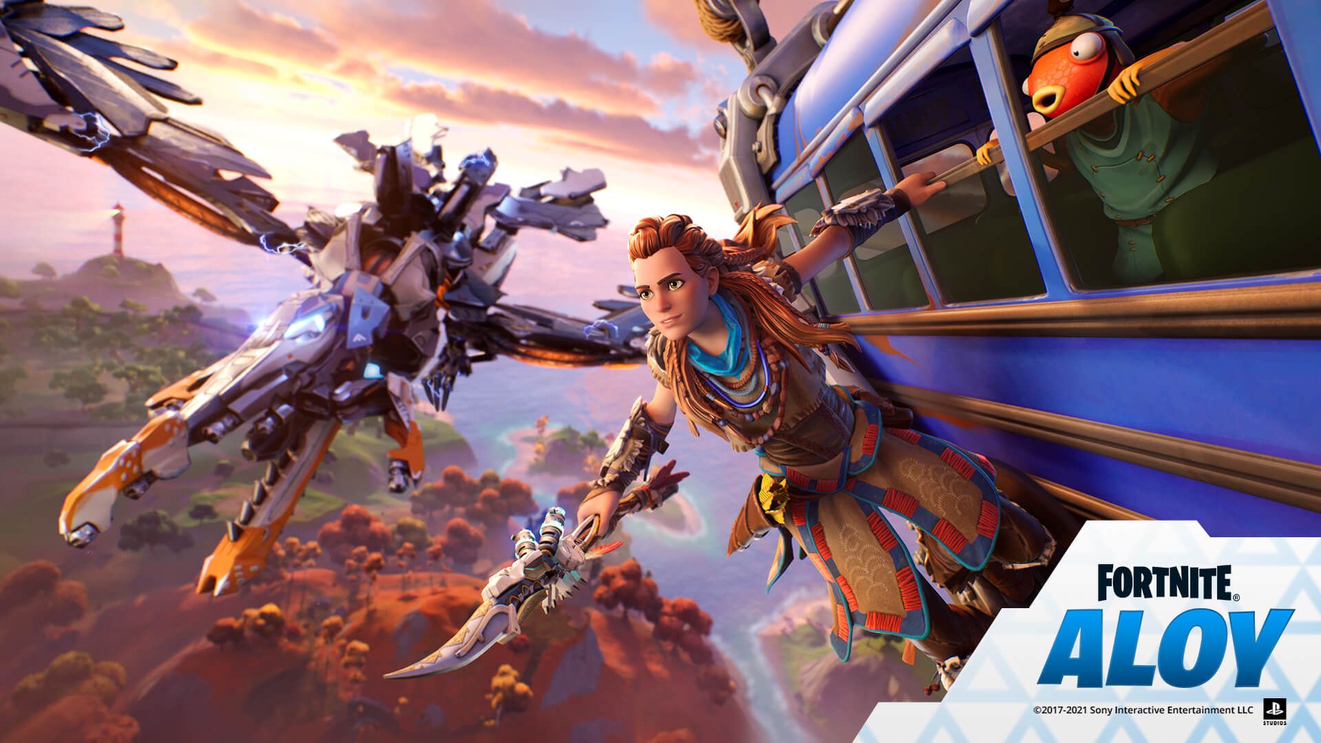 Aloy Fortnite Wallpapers