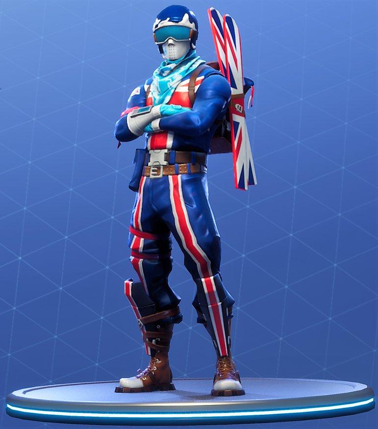 Alpine Ace Great Britain Fortnite Wallpapers