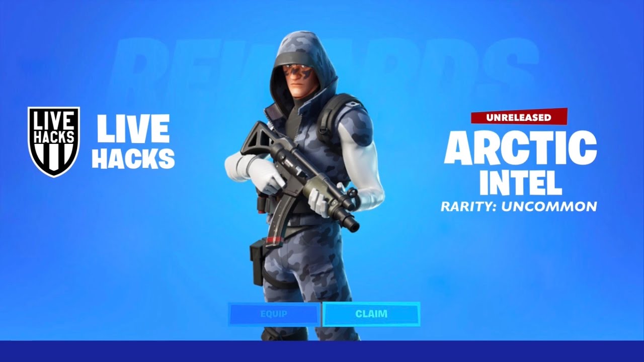 Arctic Intel Fortnite Wallpapers