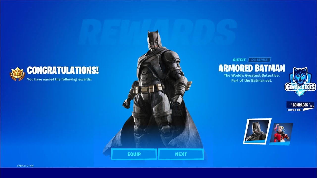 Armored Batman Zero Fortnite Wallpapers