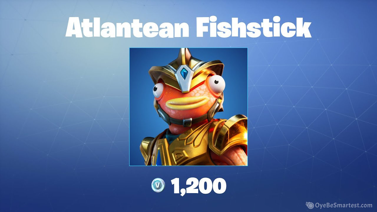 Atlantean Fishstick Fortnite Wallpapers