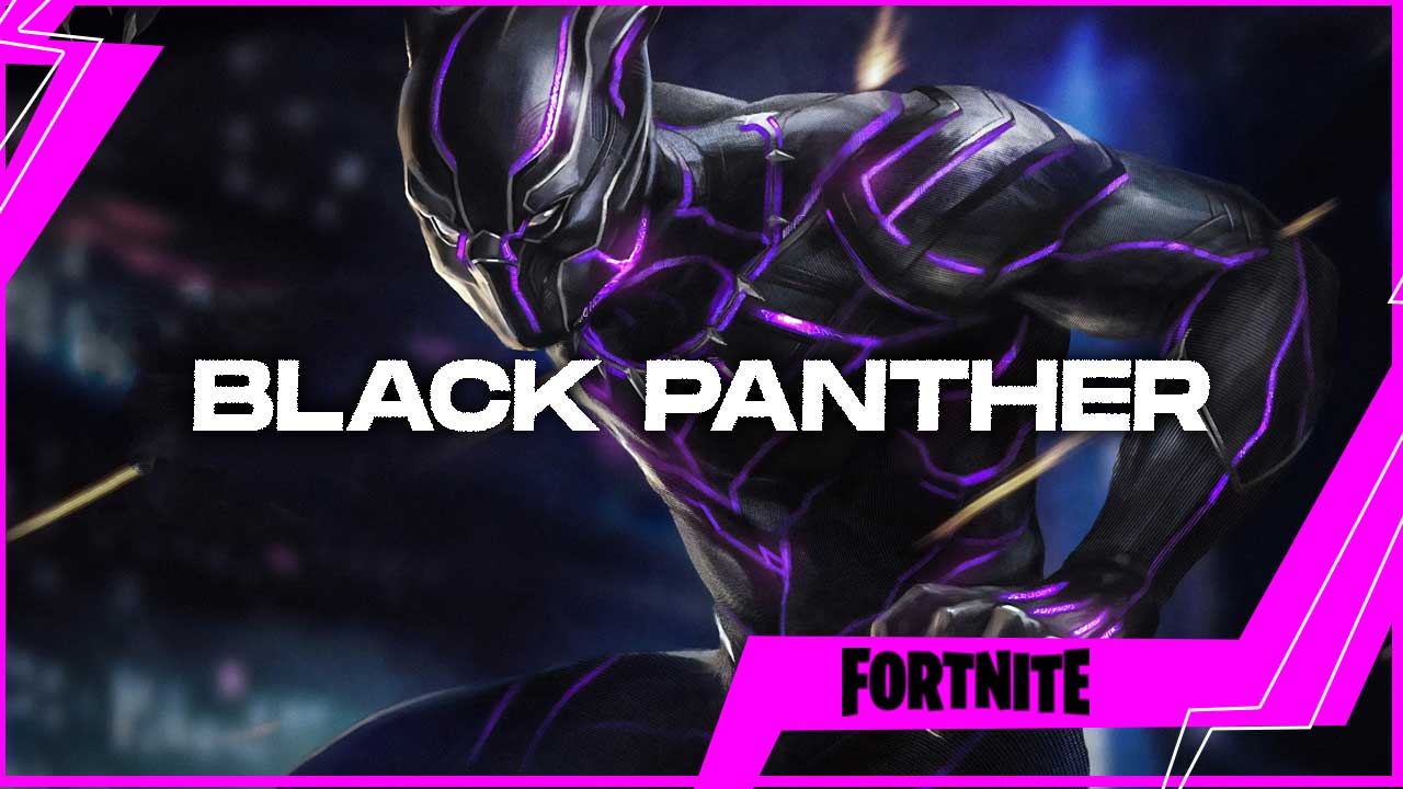 Black Panther Fortnite Wallpapers