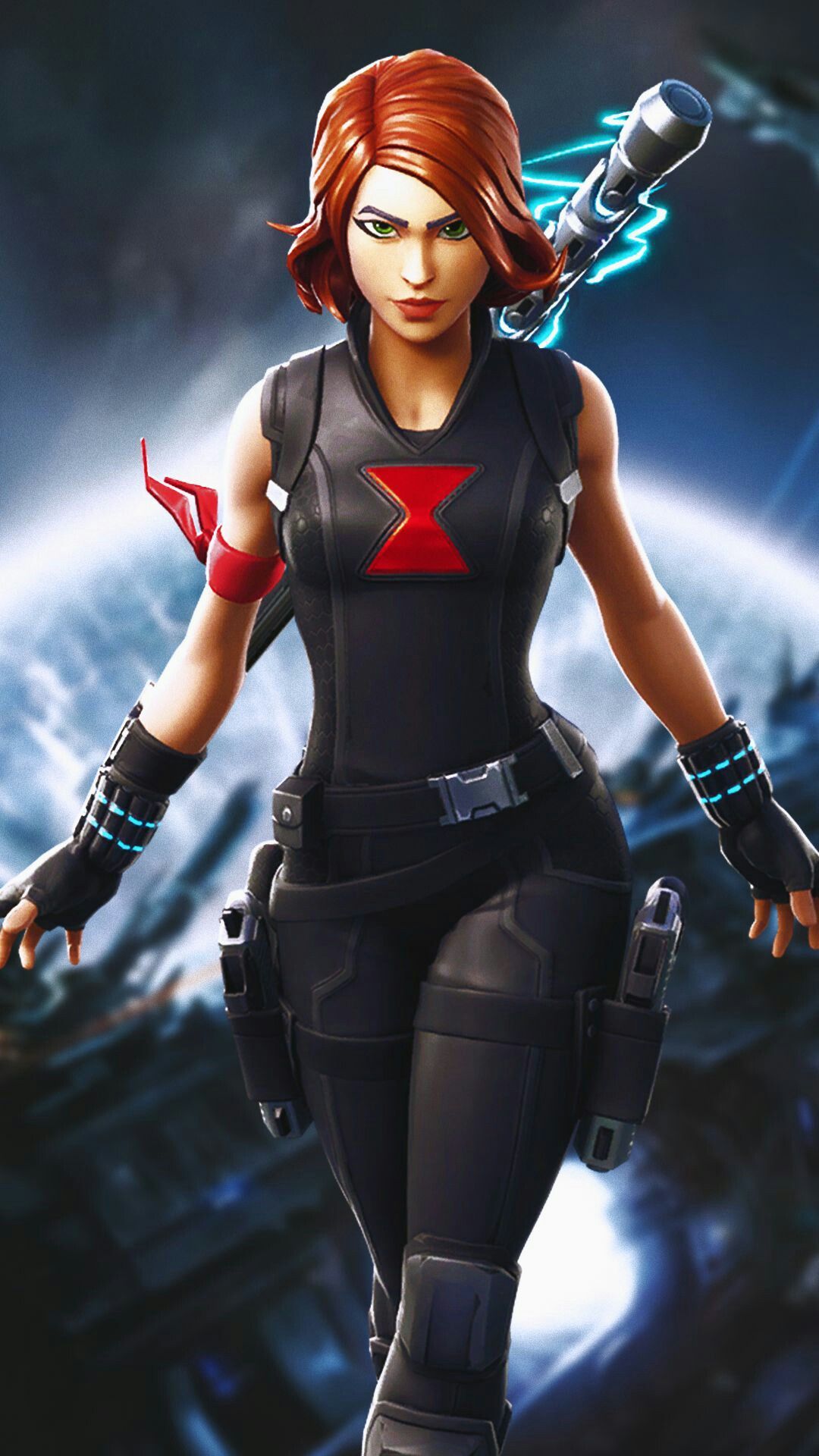 Black Widow Outfit Fortnite Wallpapers