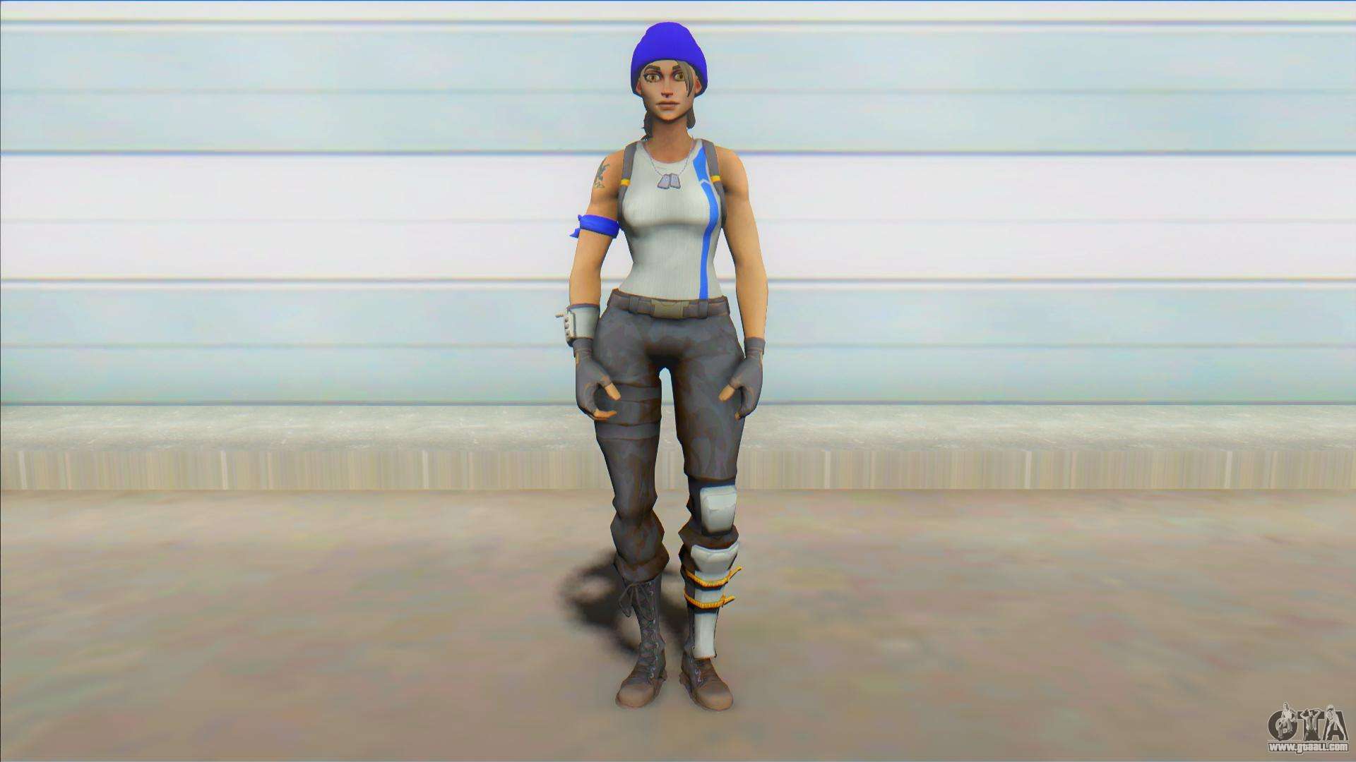 Blue Team Leader Fortnite Wallpapers