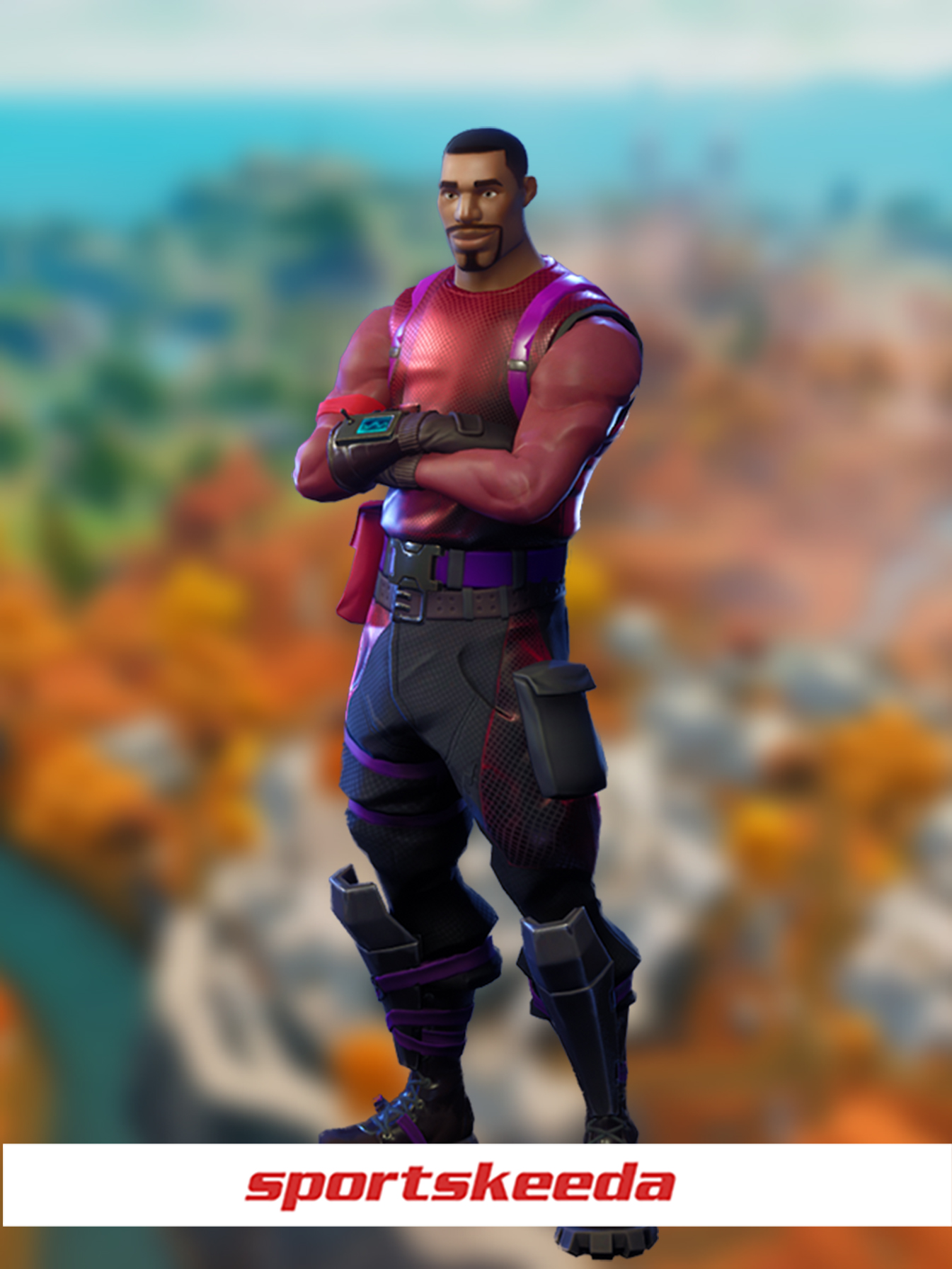 Brilliant Striker Fortnite Wallpapers