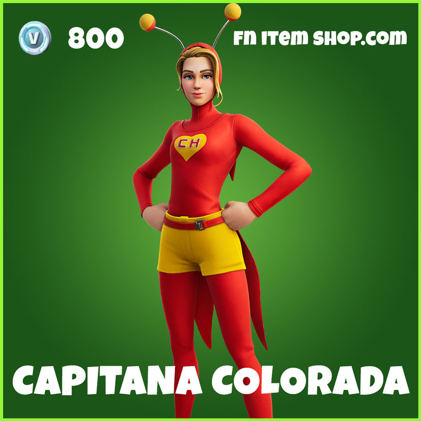 Capitana Colorada Fortnite Wallpapers