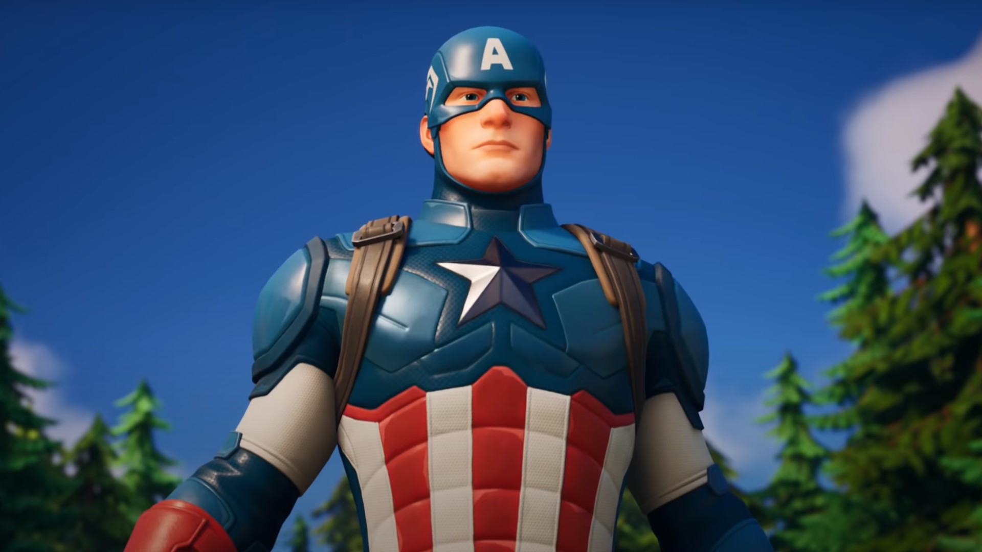 Captain America Fortnite Wallpapers