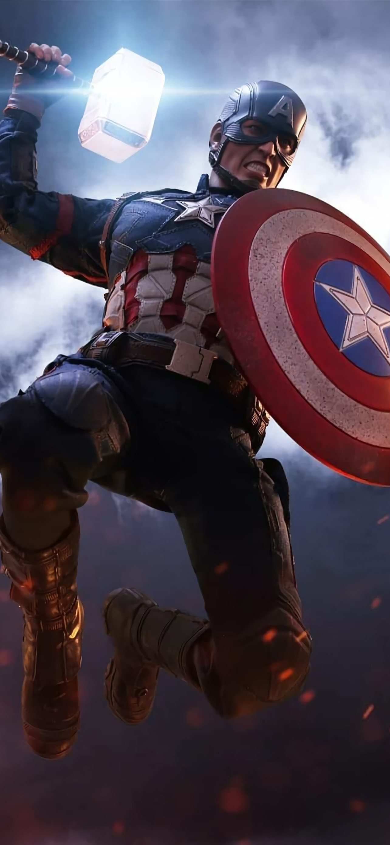 Captain America Fortnite Wallpapers