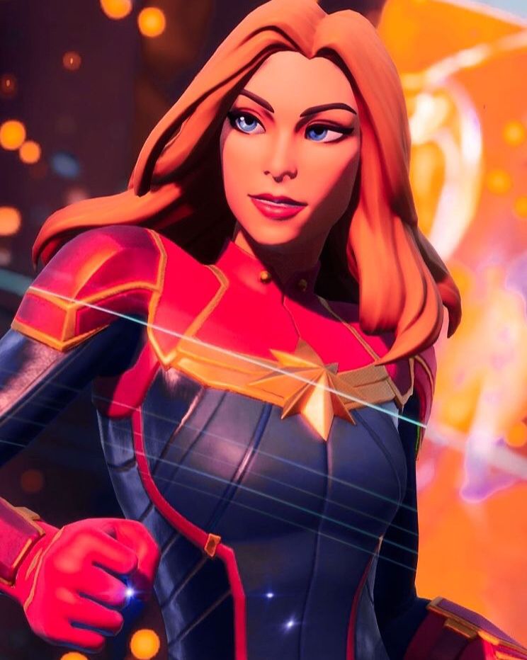 Captain Marvel Fortnite Wallpapers