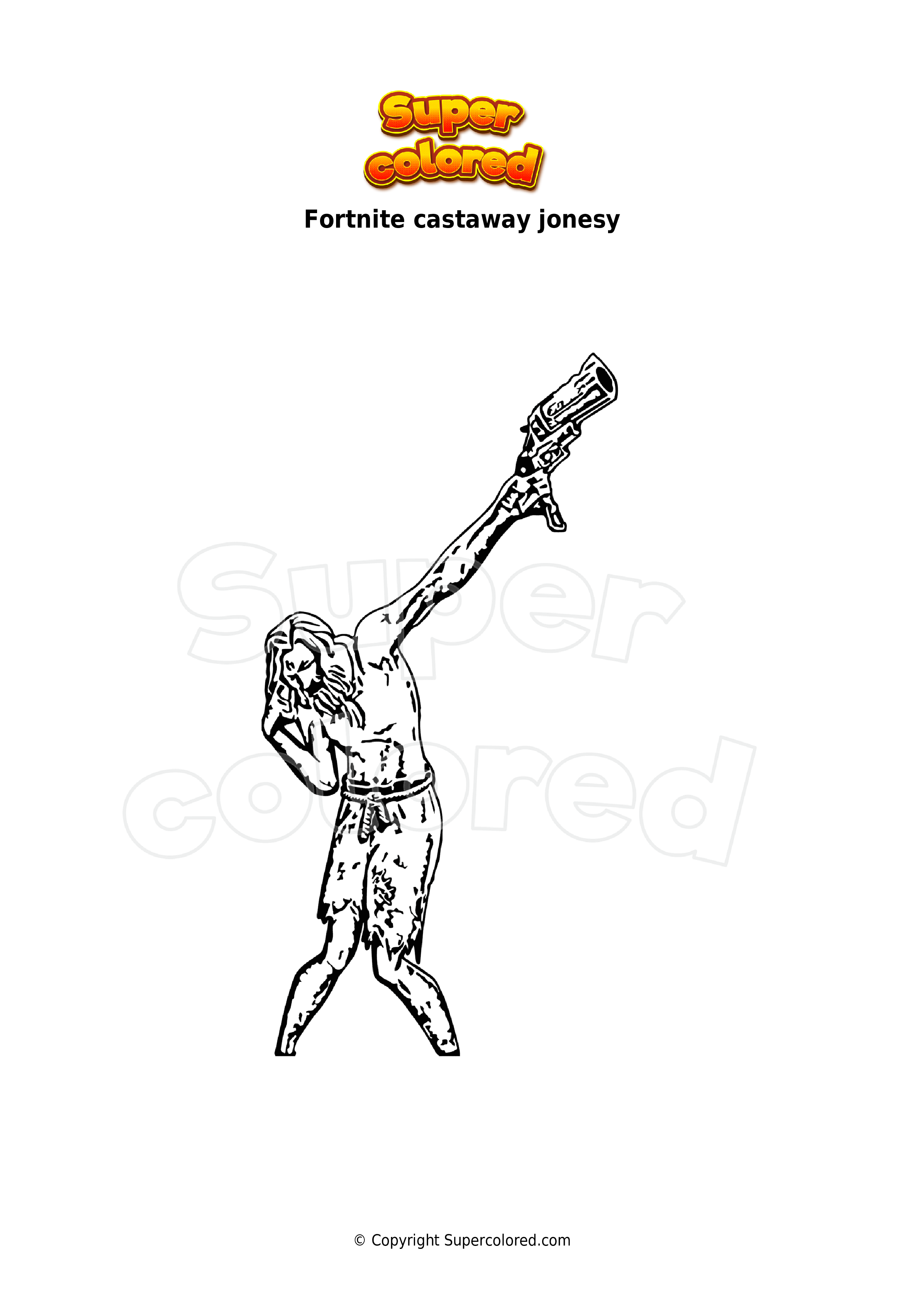 Castaway Jonesy Fortnite Wallpapers