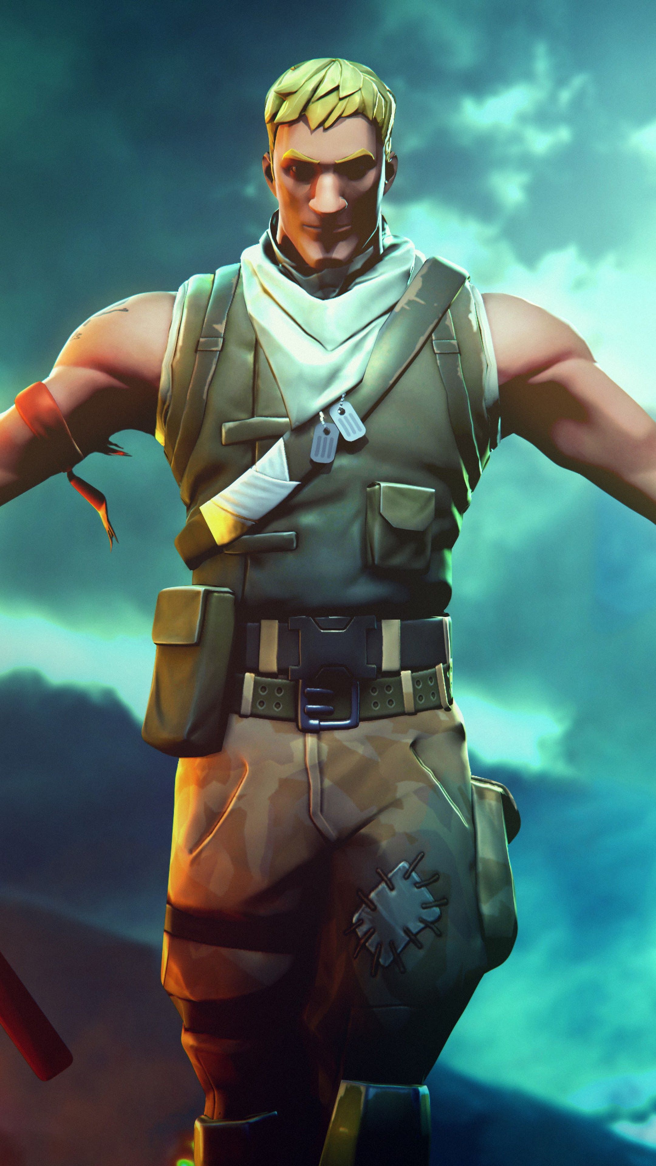 Castaway Jonesy Fortnite Wallpapers