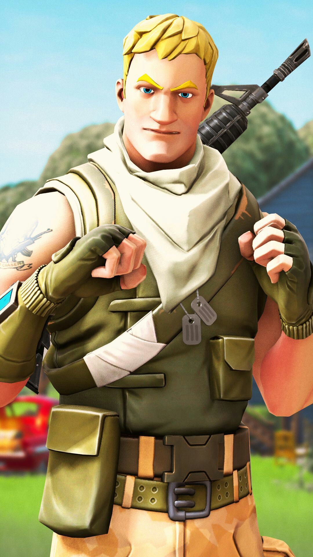 Castaway Jonesy Fortnite Wallpapers