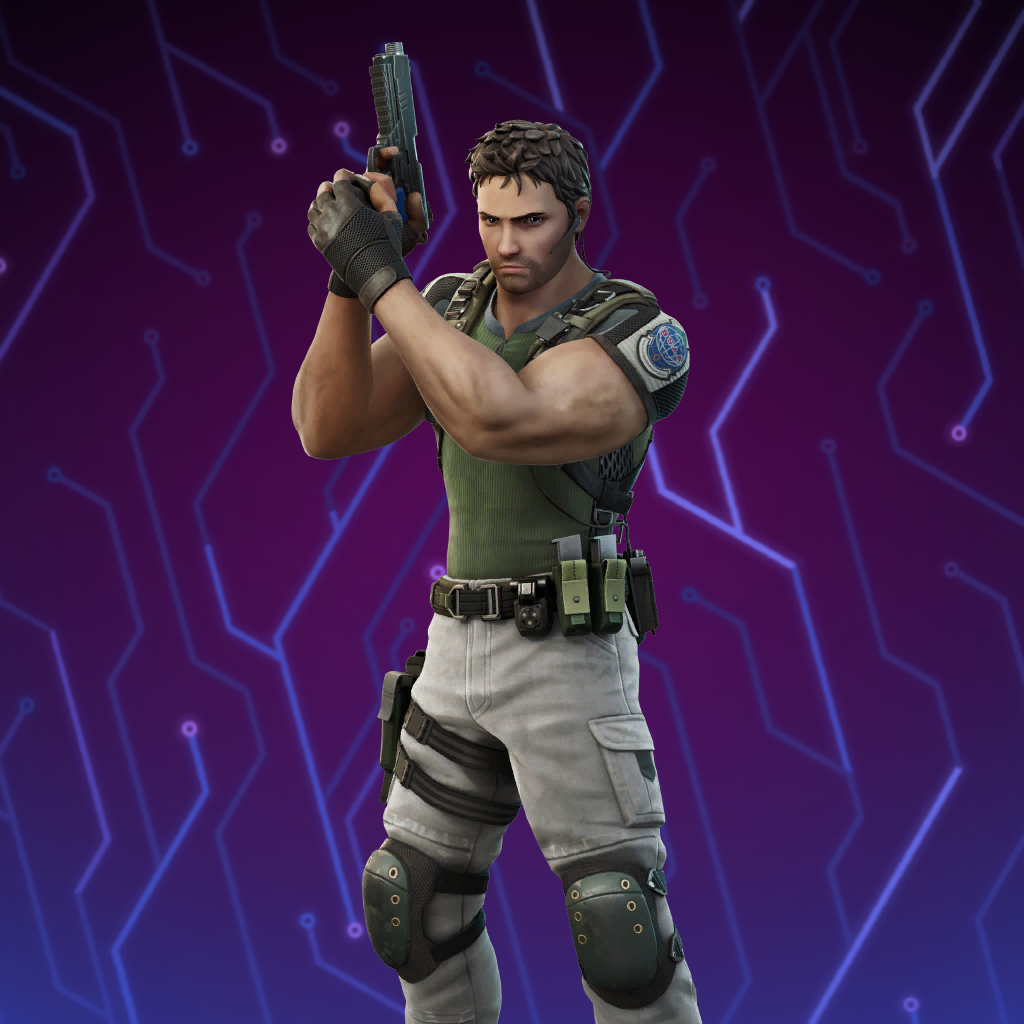 Chris Redfield Fortnite Wallpapers