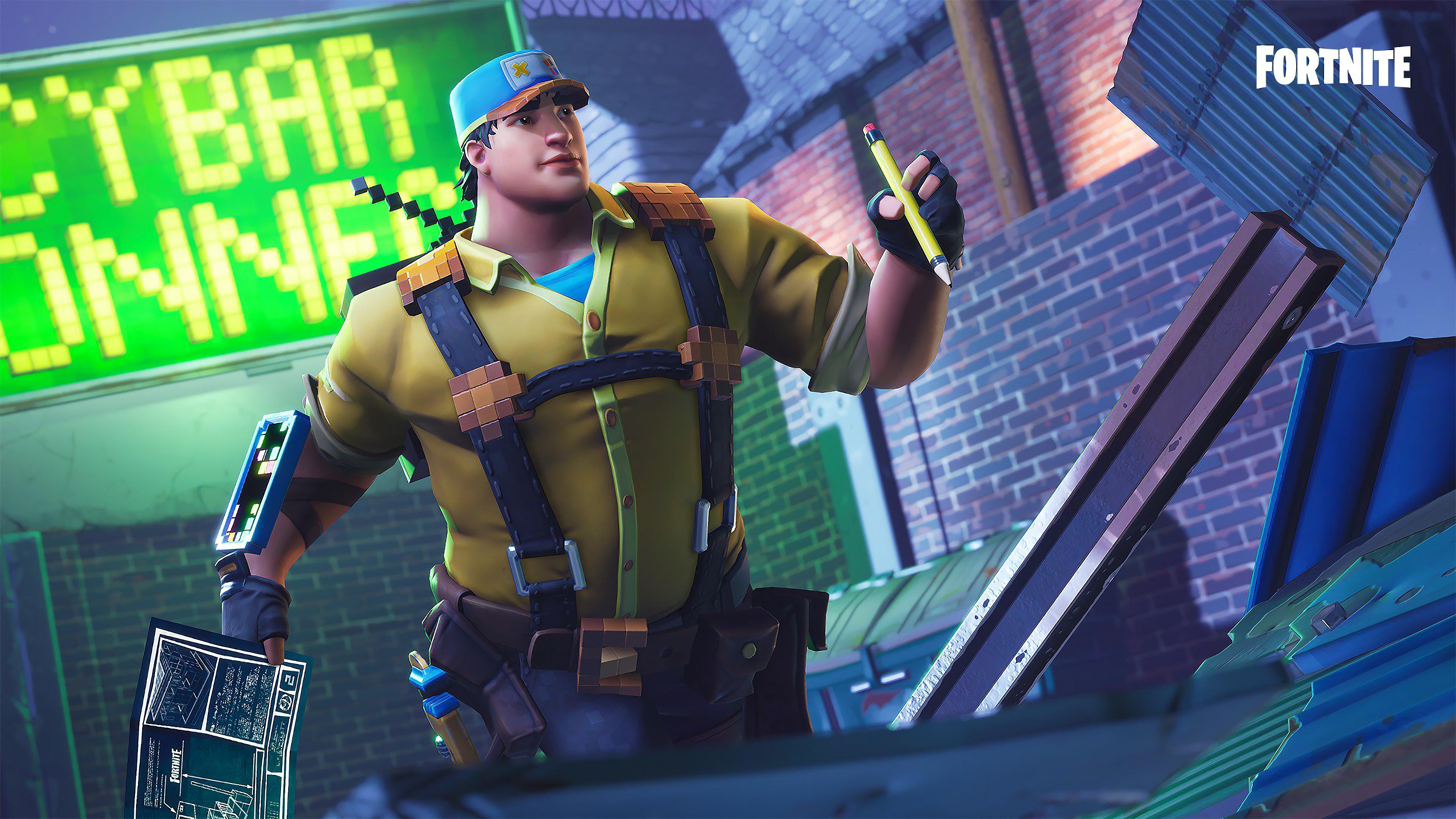 Constructor Fortnite Wallpapers