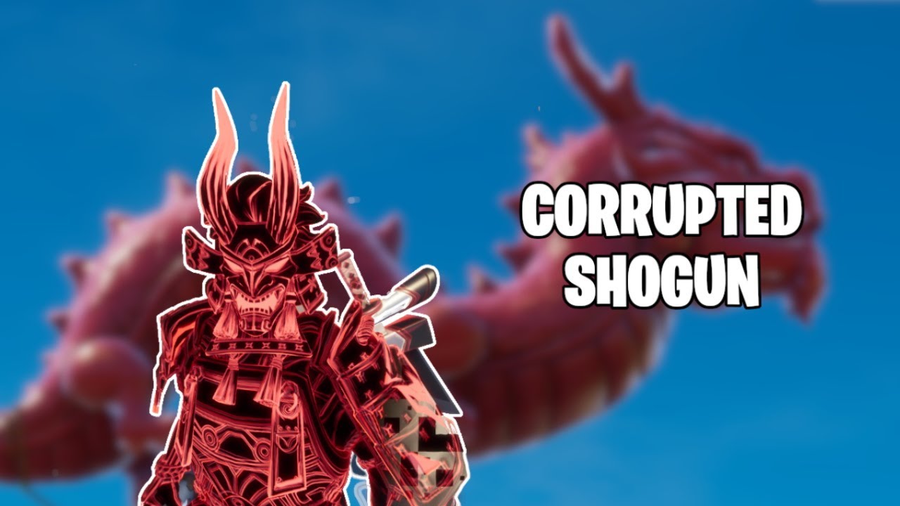 Corrupted Shogun Fortnite Wallpapers