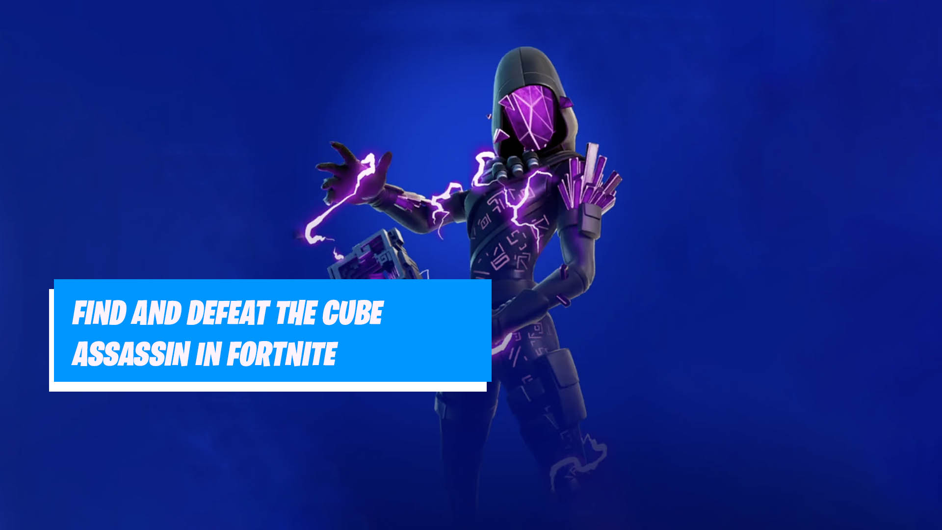 Cube Assassin Fortnite Wallpapers