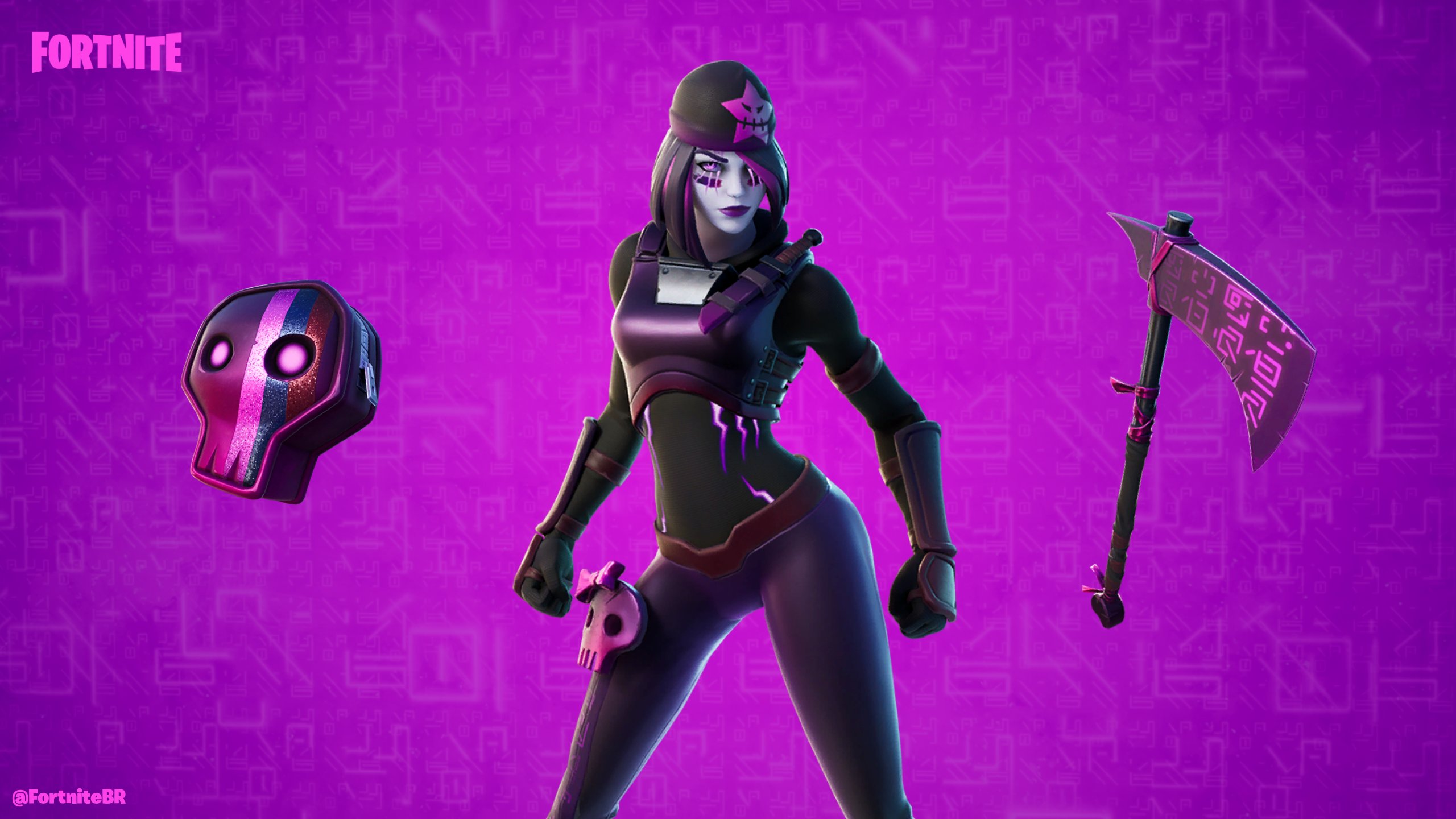 Dark Skully Fortnite Wallpapers