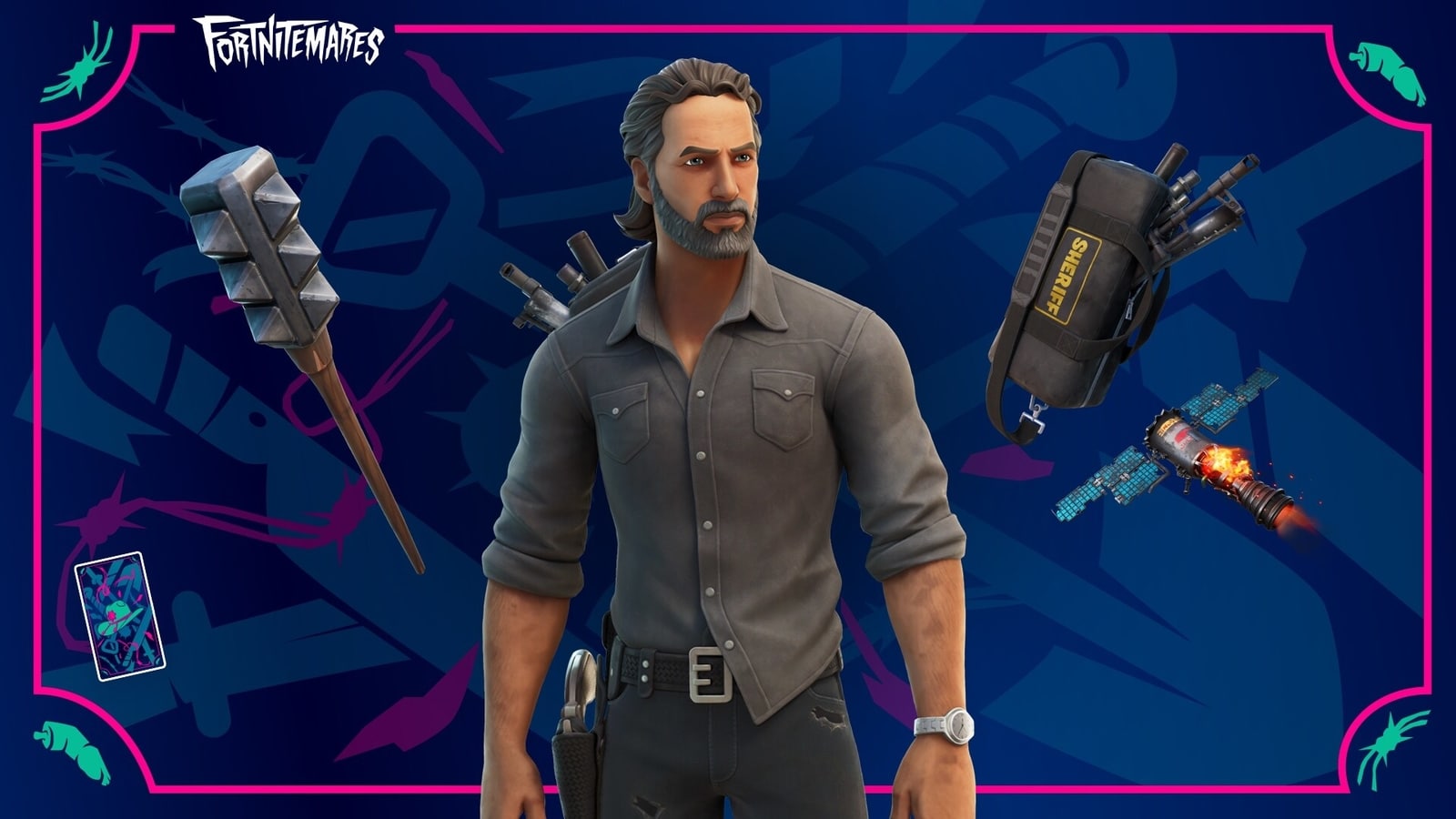 Daryl Dixon Fortnite Wallpapers