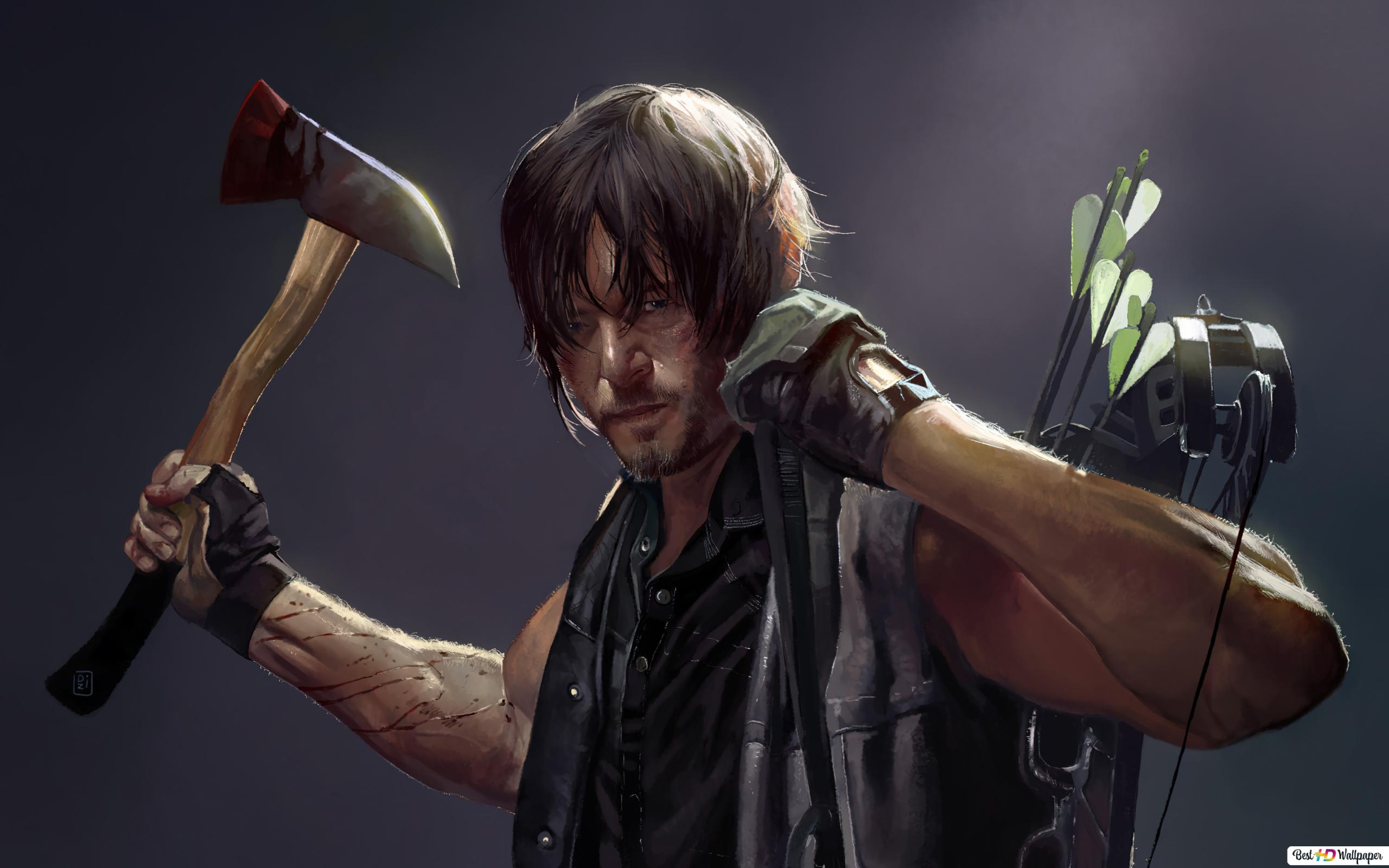 Daryl Dixon Fortnite Wallpapers