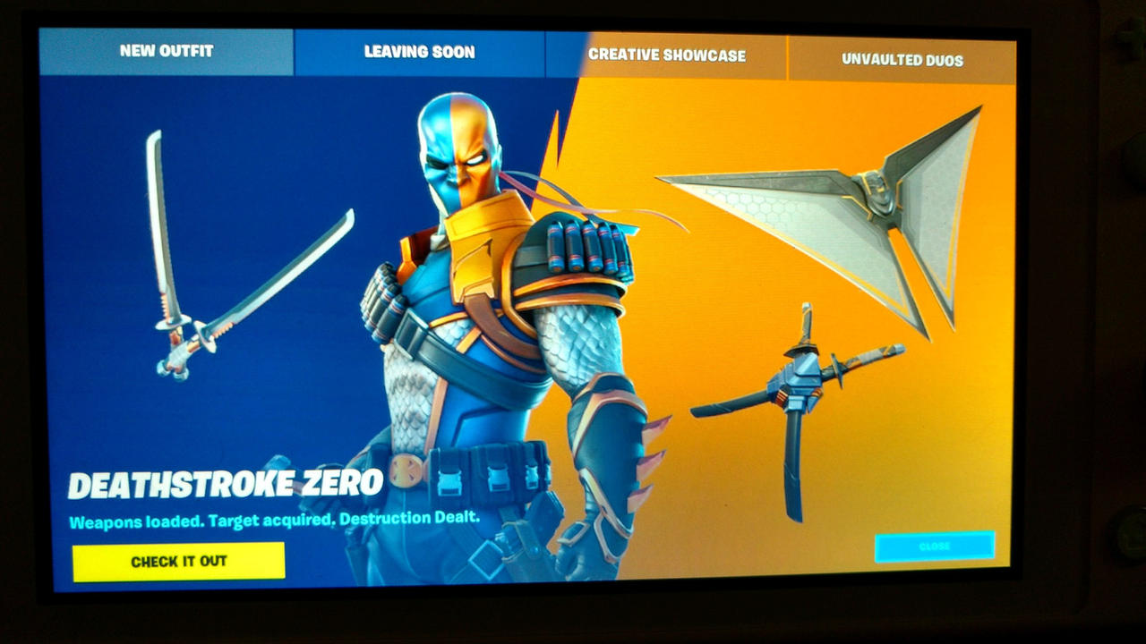 Deathstroke Zero Fortnite Wallpapers