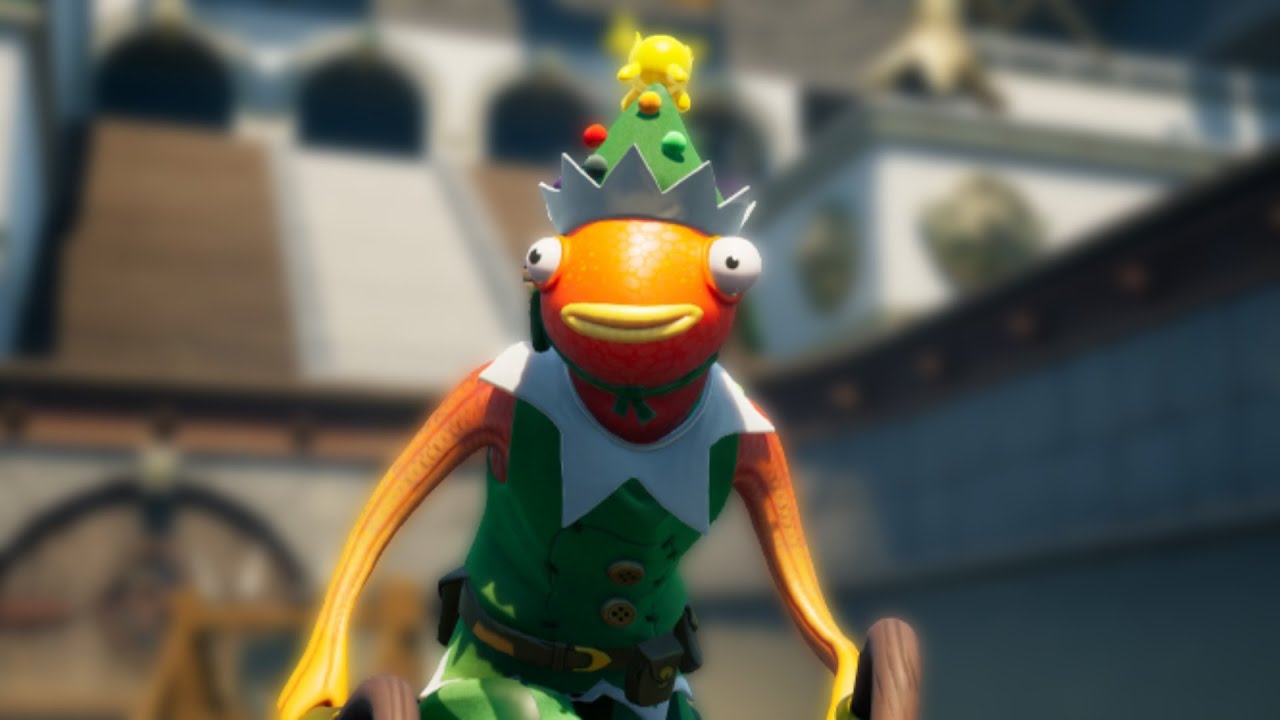 Fa-La-La-La Fishstick Fortnite Wallpapers