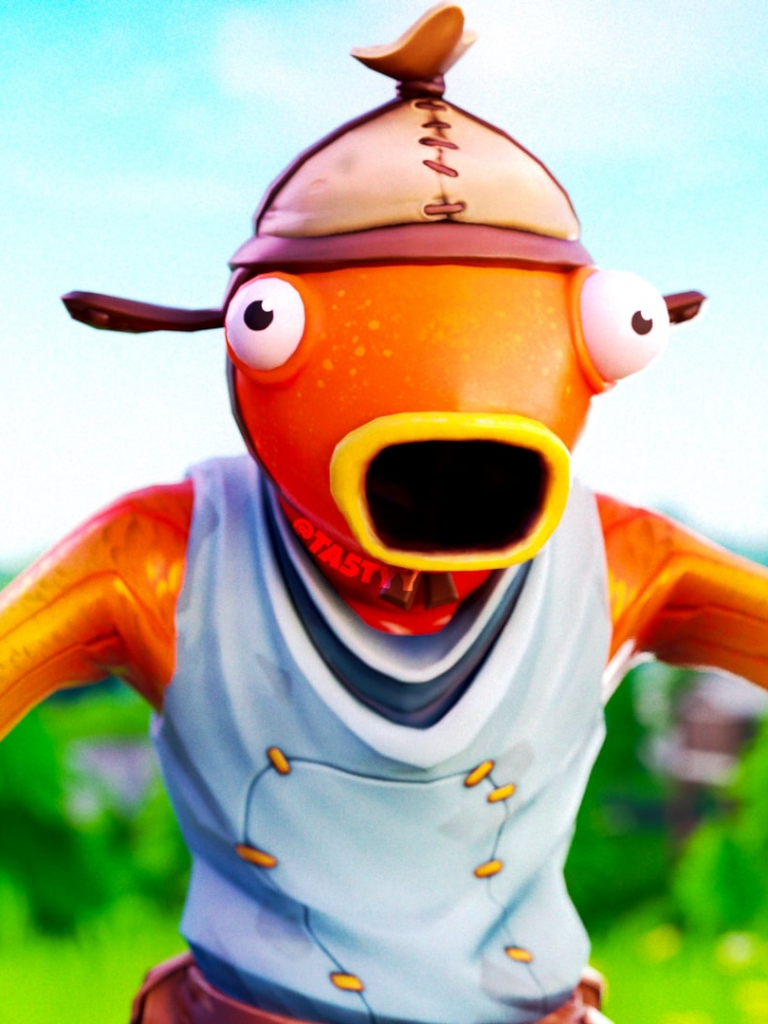 Fa-La-La-La Fishstick Fortnite Wallpapers