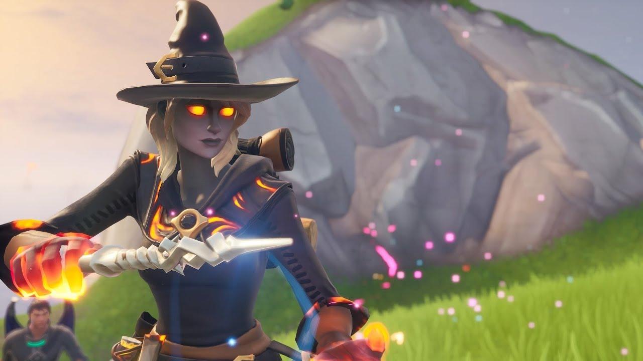 Fire Witch Fortnite Wallpapers