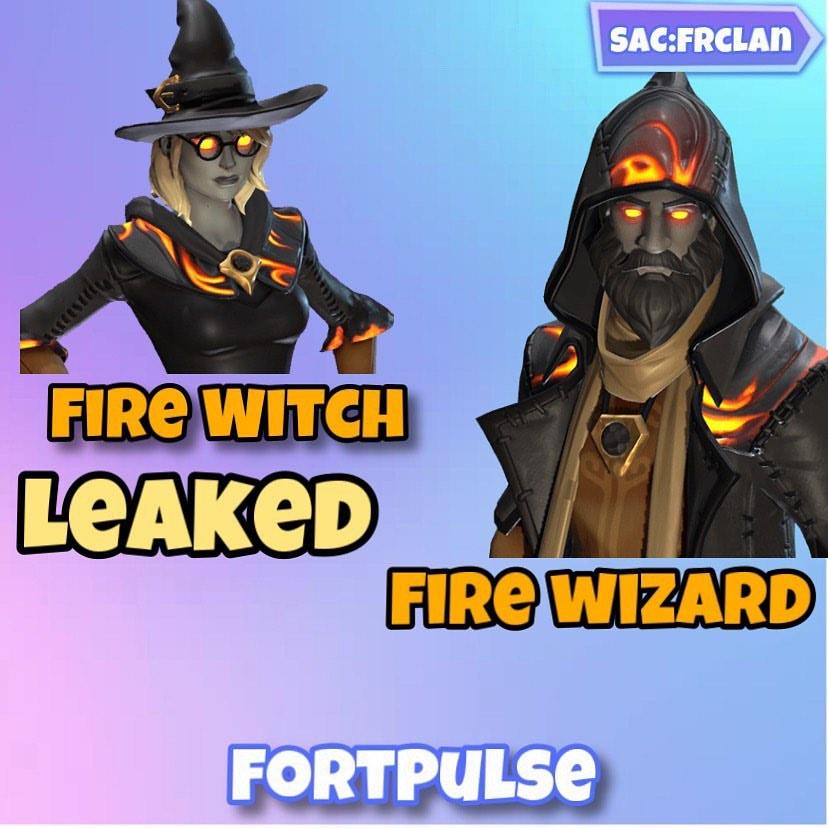 Fire Witch Fortnite Wallpapers