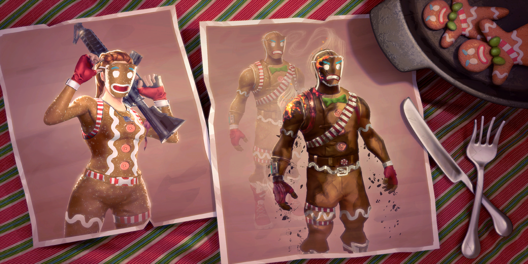 Fortnite Gingerbread Wallpapers