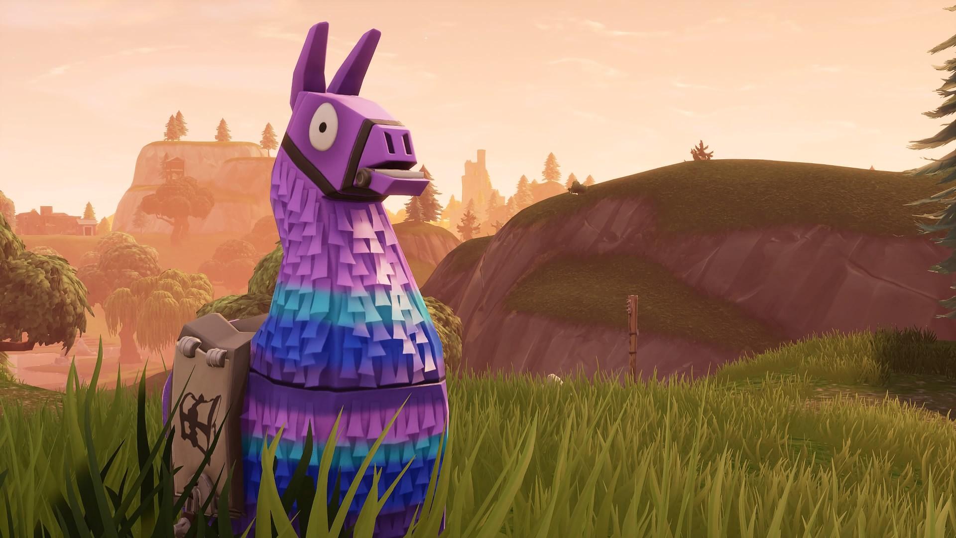 Fortnite Lama Wallpapers