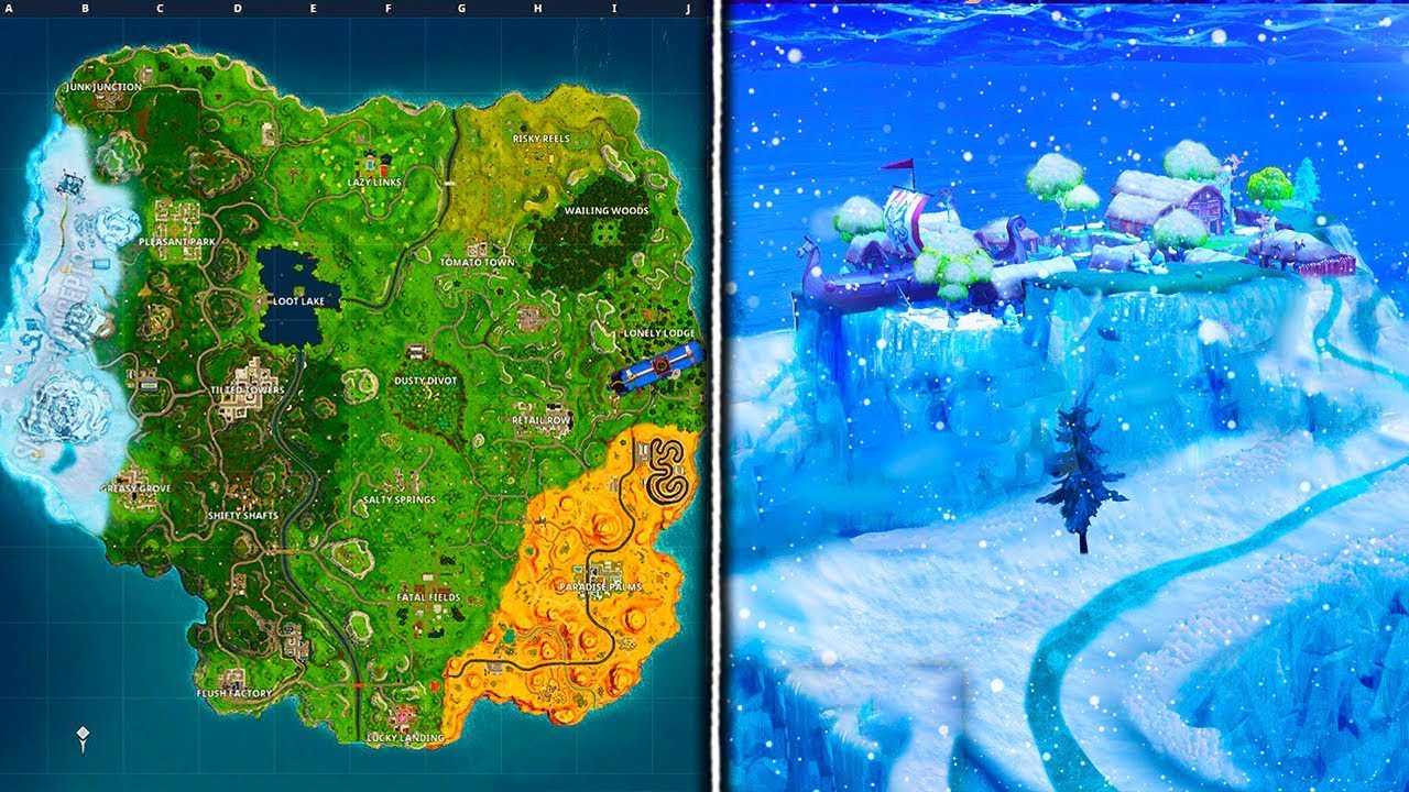 Fortnite Map Wallpapers