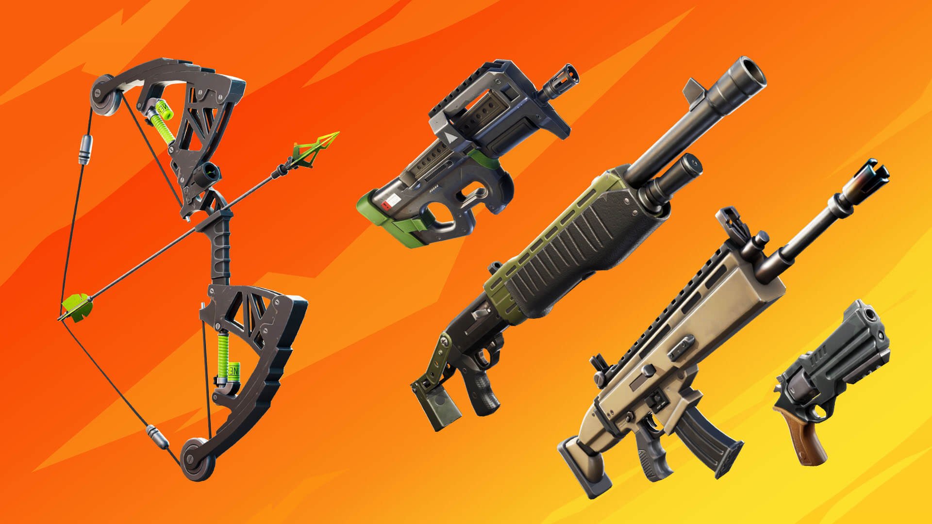 Fortnite Weapons Wallpapers