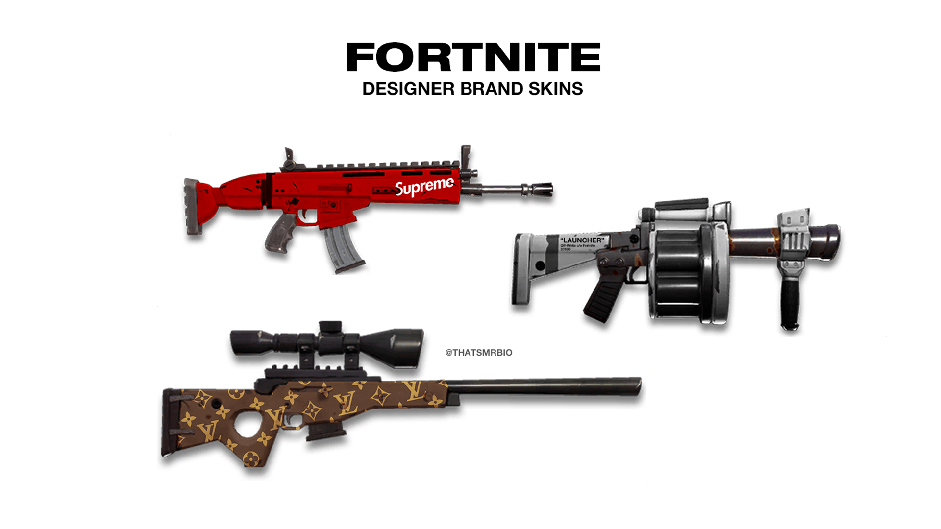 Fortnite Weapons Wallpapers