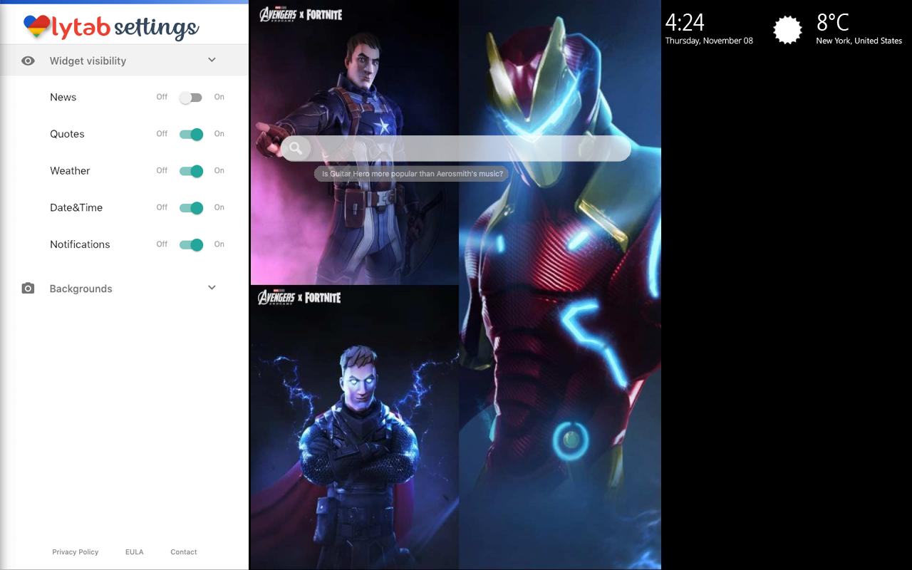 Fortnite X Avengers: Endgame Wallpapers