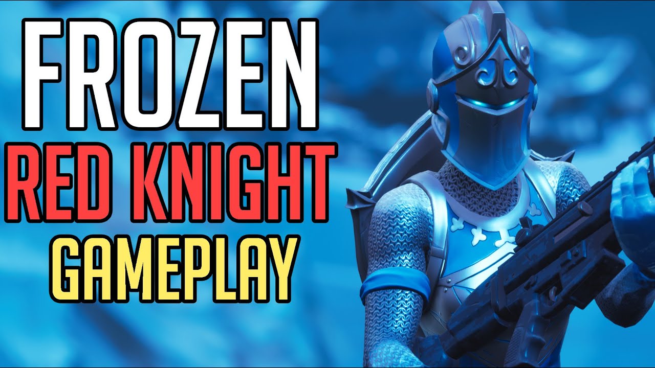 Frozen Red Knight Fortnite Wallpapers