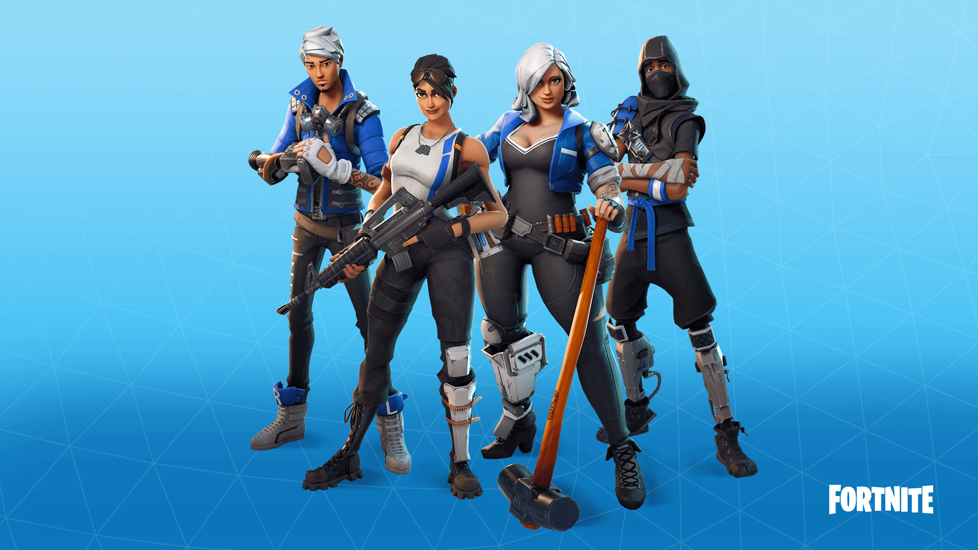 Fyra Fortnite Wallpapers