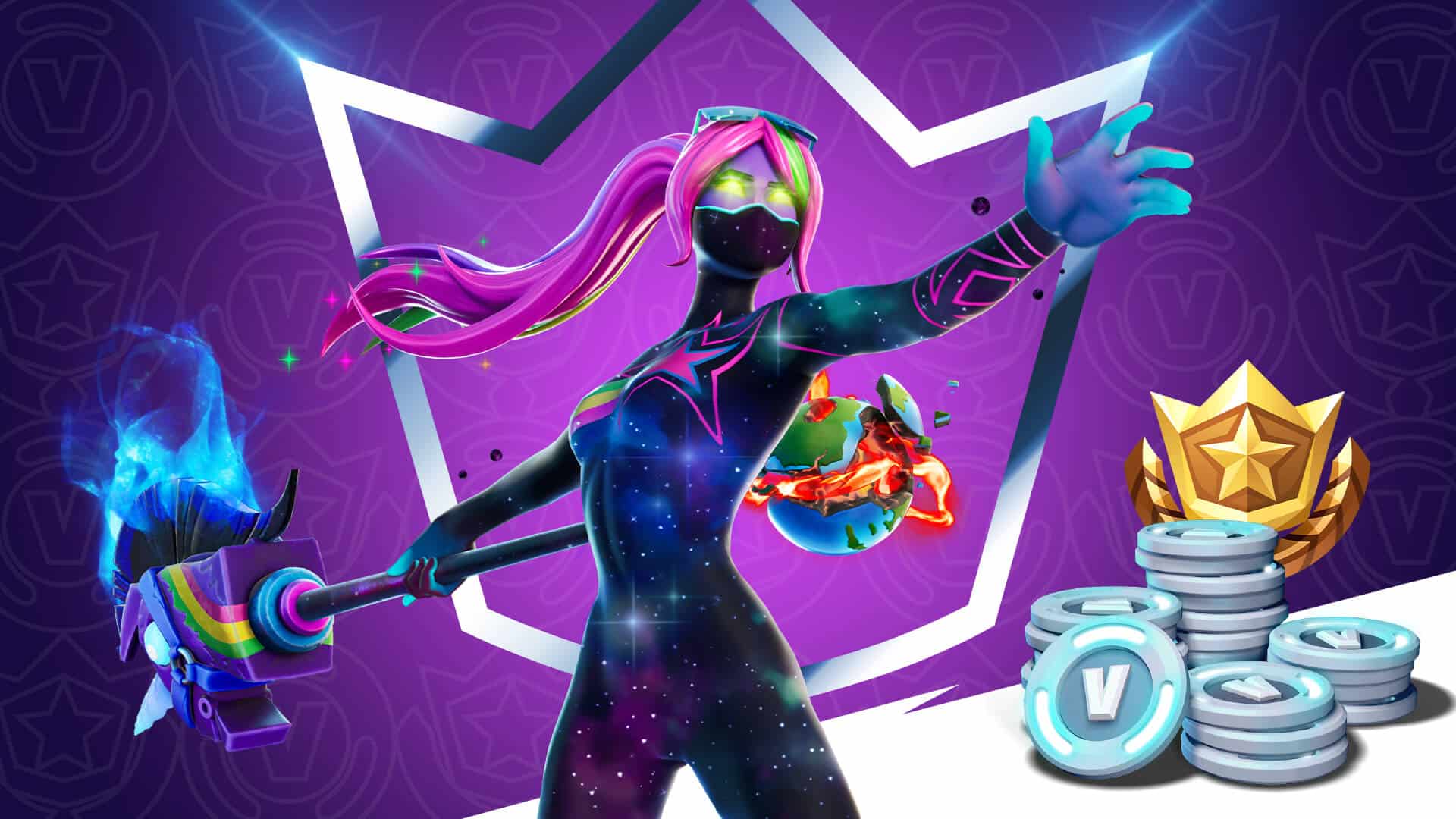 Galaxia Fortnite Wallpapers