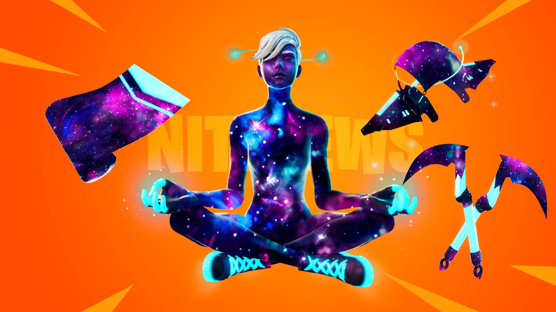 Galaxy Fortnite Wallpapers