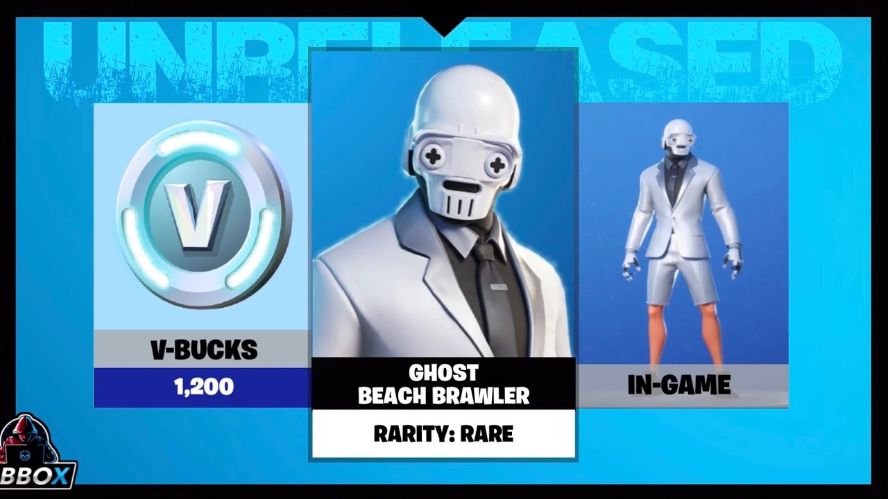 Ghost Beach Brawler Fortnite Wallpapers