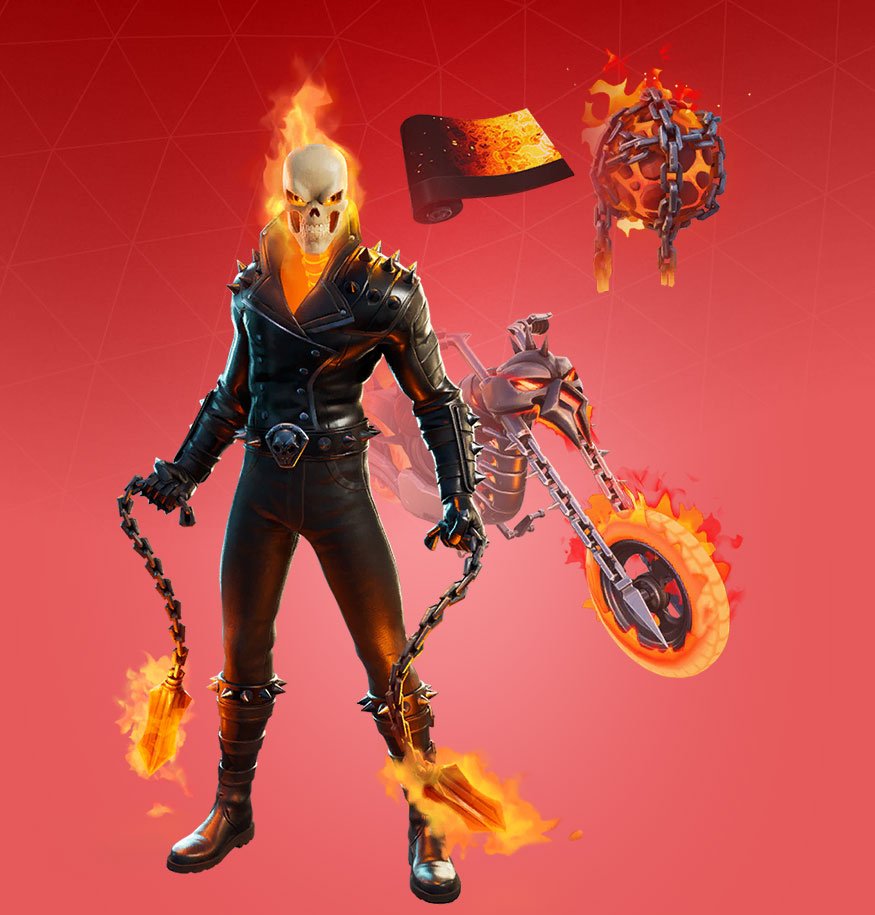 Ghost Rider Fortnite Wallpapers