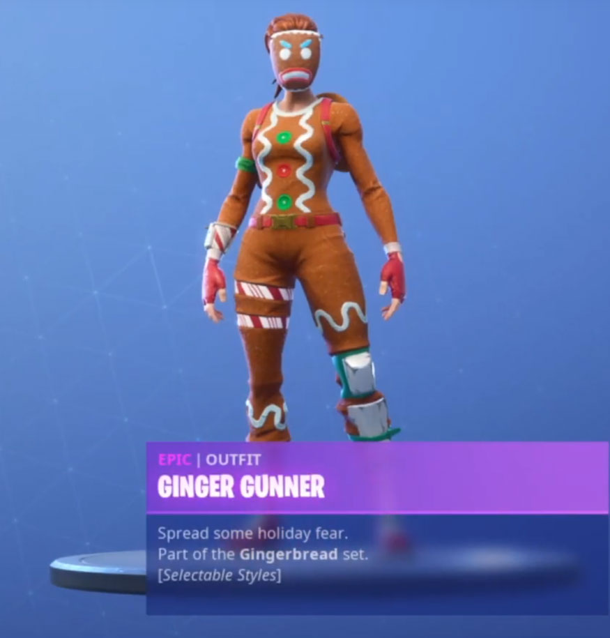 Ginger Gunner Fortnite Wallpapers